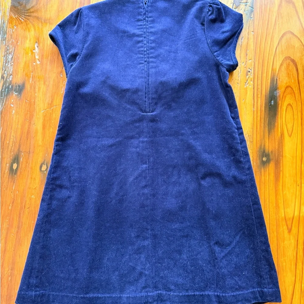 The Beaufort Bonnet navy corduroy dress - Picture 3 of 4